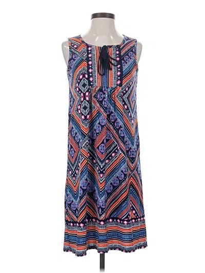 Pre-owned Kim Rogers Casual Dress In Blue
