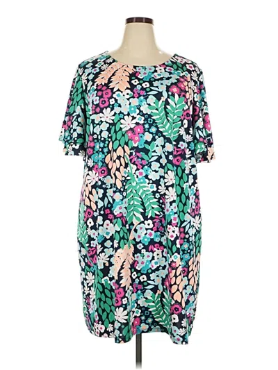 Pre-owned Kim Rogers Casual Dress In Blue