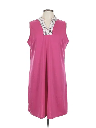 Pre-owned Kim Rogers Casual Dress In Pink
