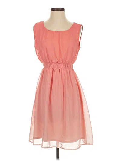 Pre-owned Kim Rogers Casual Dress In Pink