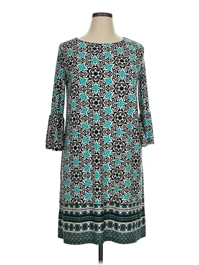 Pre-owned Kim Rogers Casual Dress In Teal