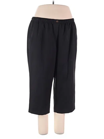 Pre-owned Kim Rogers Casual Pants In Black