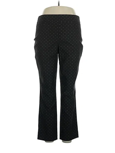 Pre-owned Kim Rogers Casual Pants In Black
