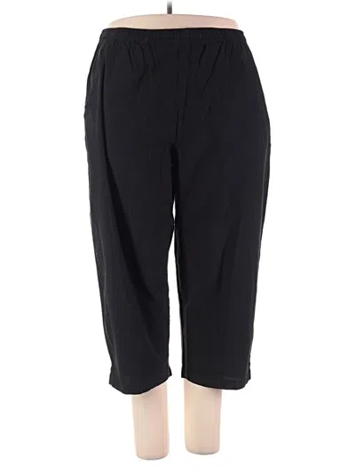 Pre-owned Kim Rogers Casual Pants In Black
