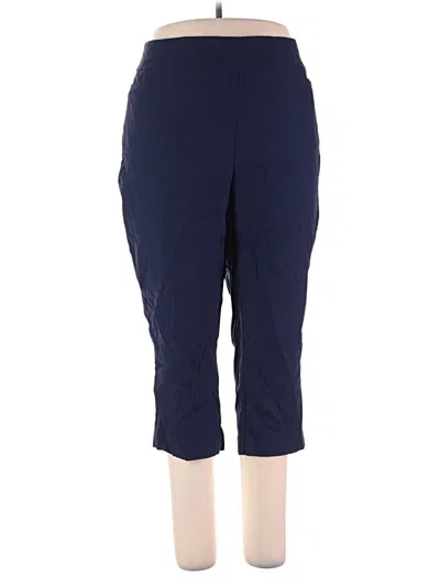 Pre-owned Kim Rogers Casual Pants In Blue
