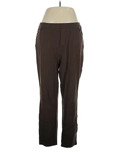 Pre-owned Kim Rogers Casual Pants In Brown
