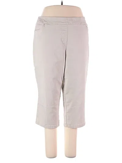 Pre-owned Kim Rogers Casual Pants In Gray