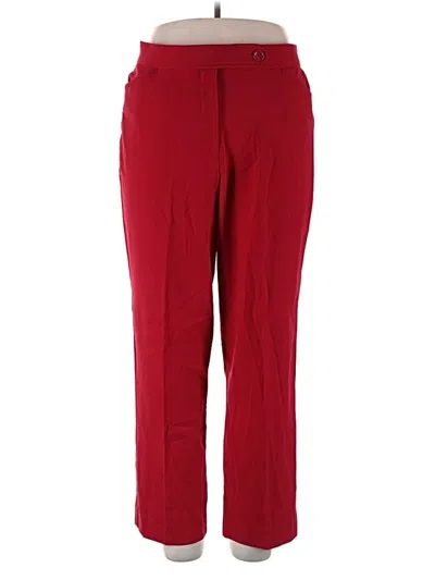 Pre-owned Kim Rogers Casual Pants In Red