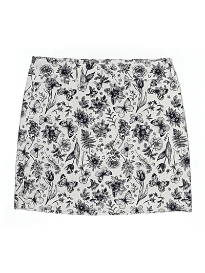 Pre-owned Kim Rogers Casual Skirt In Gray