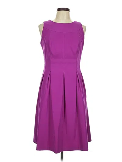 Pre-owned Kim Rogers Cocktail Dress In Purple