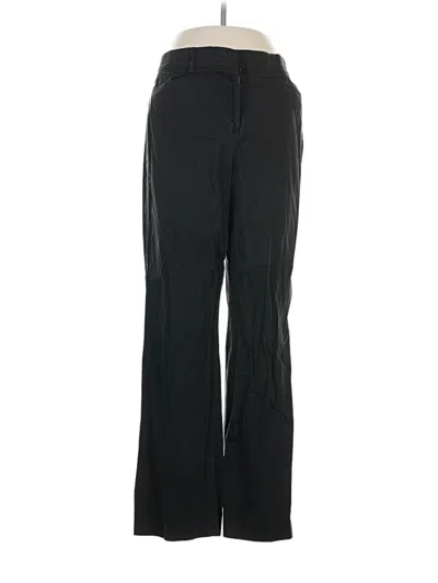 Pre-owned Kim Rogers Dress Pants In Black