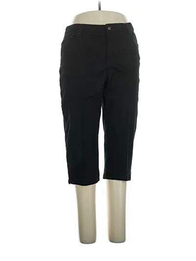 Pre-owned Kim Rogers Dress Pants In Black