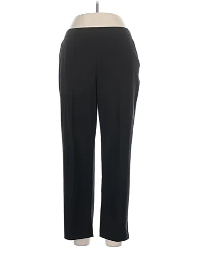 Pre-owned Kim Rogers Dress Pants In Black