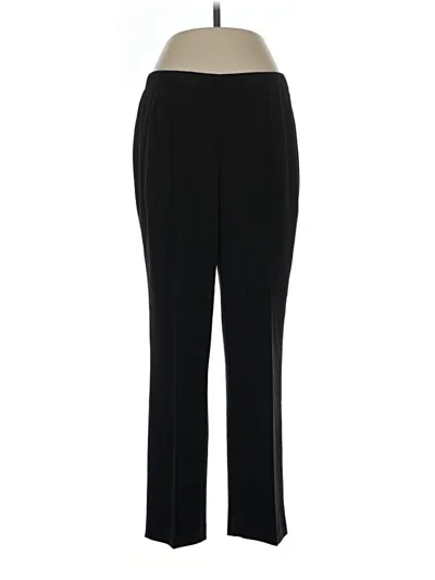 Pre-owned Kim Rogers Dress Pants In Black