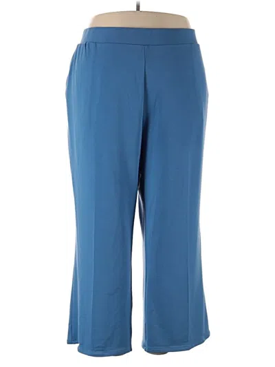 Pre-owned Kim Rogers Dress Pants In Blue