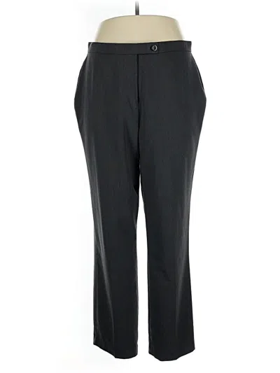 Pre-owned Kim Rogers Dress Pants In Gray