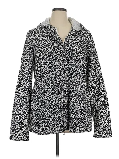 Pre-owned Kim Rogers Jacket In Gray