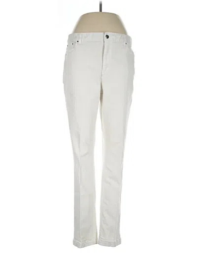Pre-owned Kim Rogers Jeans In Ivory