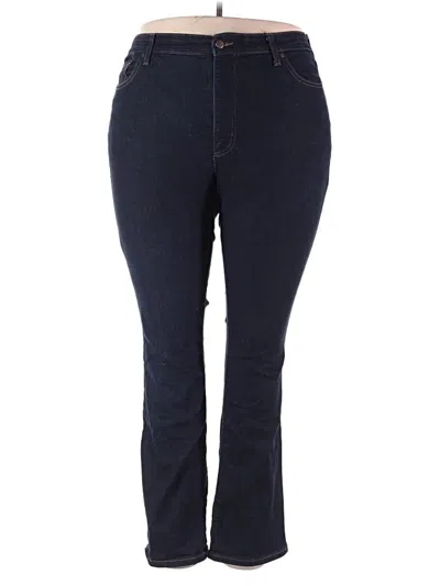 Pre-owned Kim Rogers Jeggings In Blue