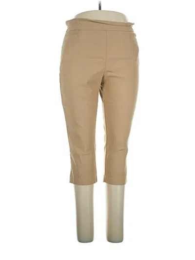 Pre-owned Kim Rogers Khaki Pant In Tan