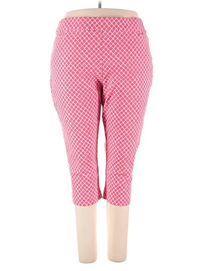 Pre-owned Kim Rogers Leggings In Pink