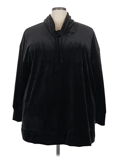 Pre-owned Kim Rogers Pullover Sweater In Black