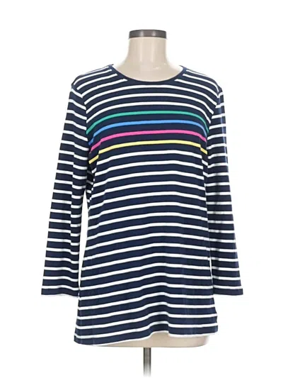 Pre-owned Kim Rogers Pullover Sweater In Blue