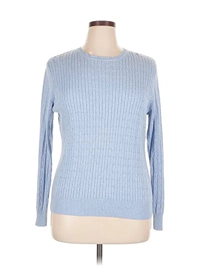 Pre-owned Kim Rogers Pullover Sweater In Blue