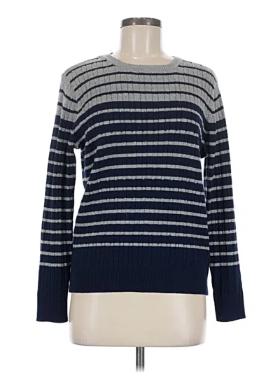 Pre-owned Kim Rogers Pullover Sweater In Blue