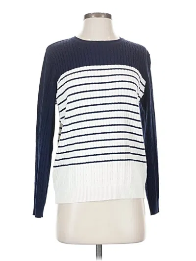 Pre-owned Kim Rogers Pullover Sweater In Blue