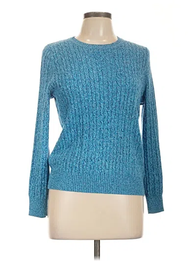 Pre-owned Kim Rogers Pullover Sweater In Blue