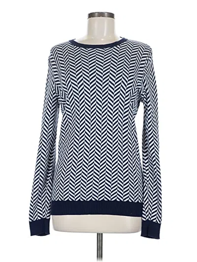 Pre-owned Kim Rogers Pullover Sweater In Blue