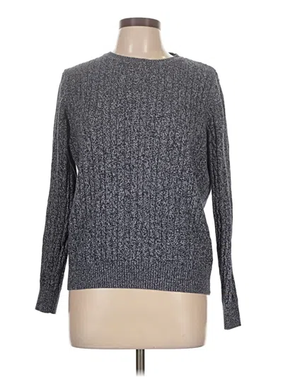 Pre-owned Kim Rogers Pullover Sweater In Gray