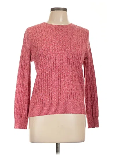 Pre-owned Kim Rogers Pullover Sweater In Pink