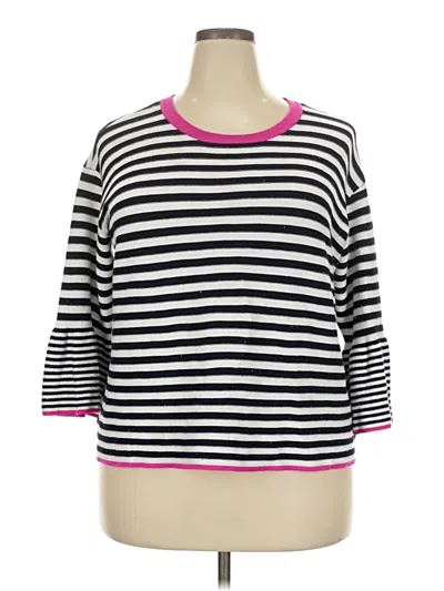 Pre-owned Kim Rogers Pullover Sweater In Pink
