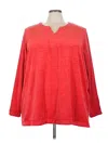Kim Rogers Pullover Sweater In Red