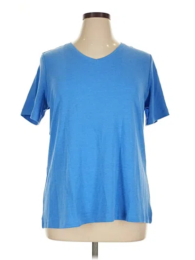 Pre-owned Kim Rogers Short Sleeve T-shirt In Blue