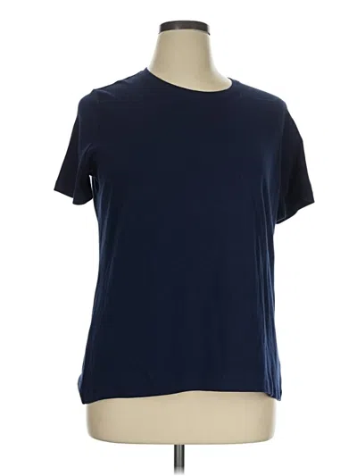 Pre-owned Kim Rogers Short Sleeve T-shirt In Blue