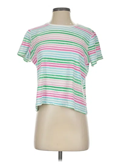 Pre-owned Kim Rogers Short Sleeve T-shirt In Green