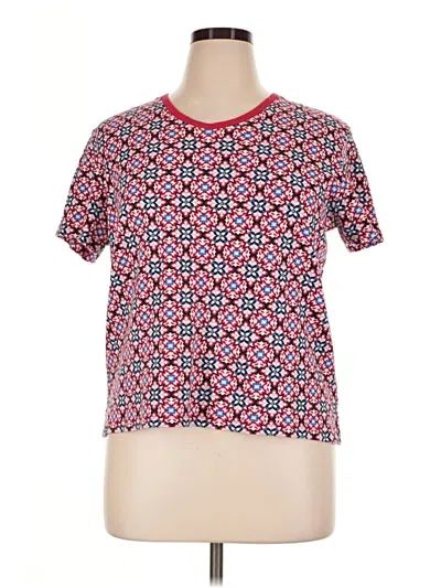 Pre-owned Kim Rogers Short Sleeve T-shirt In Red