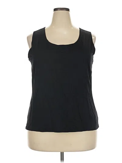 Pre-owned Kim Rogers Sleeveless T-shirt In Black