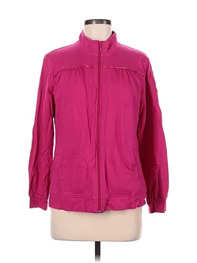 Pre-owned Kim Rogers Track Jacket In Pink