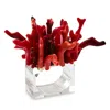 Kim Seybert Amalfi Napkin Rings, Set Of 4 In Coral