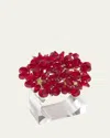 Kim Seybert Aster Napkin Ring In Red