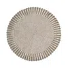 Kim Seybert Etoile 2-piece Placemats Set In Crystal Silver