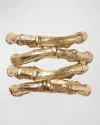 Kim Seybert Bamboo Metal Napkin Ring In Gold