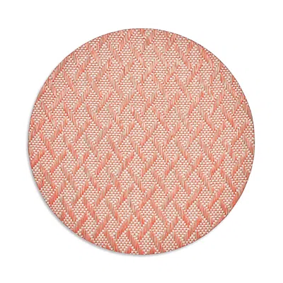 Kim Seybert Basketweave Placemat In Natural  Orange