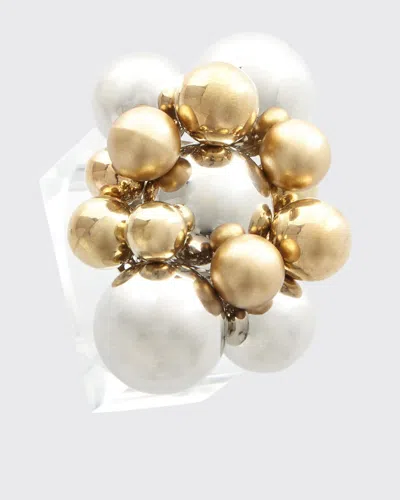 Kim Seybert Bauble Napkin Ring In Gold