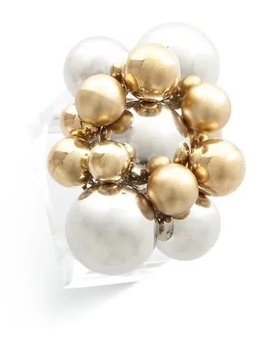 Kim Seybert Bauble Napkin Ring In Gold