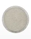Kim Seybert Bevel Placemat In Silver/crystal